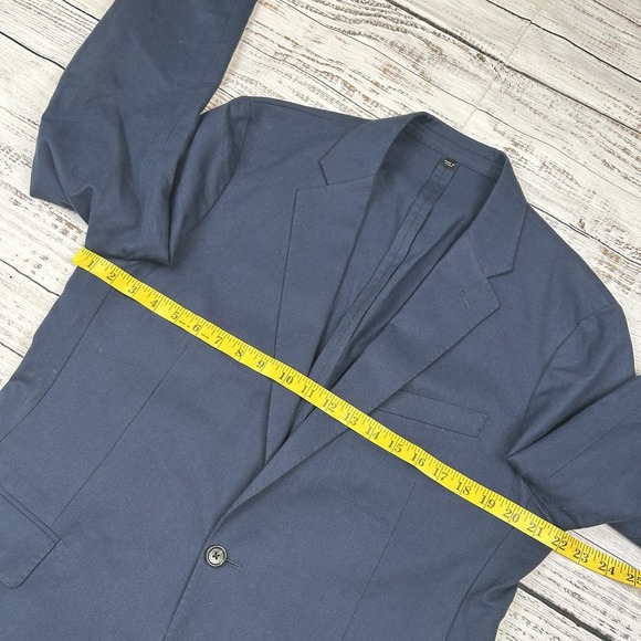 J.Crew Ludlow Blazer Mens 42L Blue British Moon Cloth Unstructured Sport Coat - Picture 5 of 10